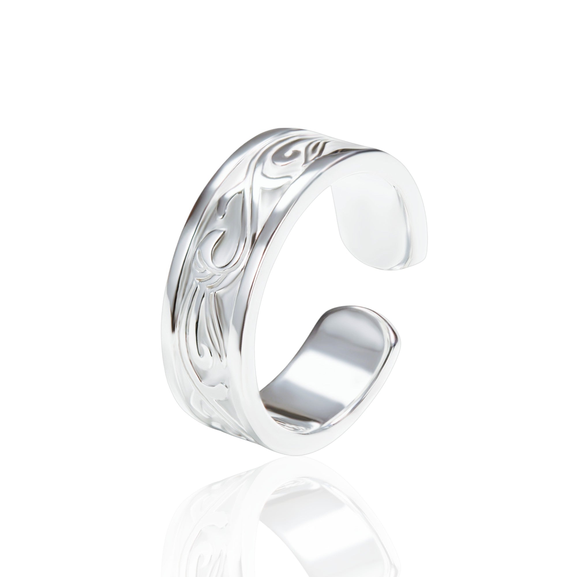 Retro Ring - 925 SilberVielringVielringRetro Ring - 925 Silber