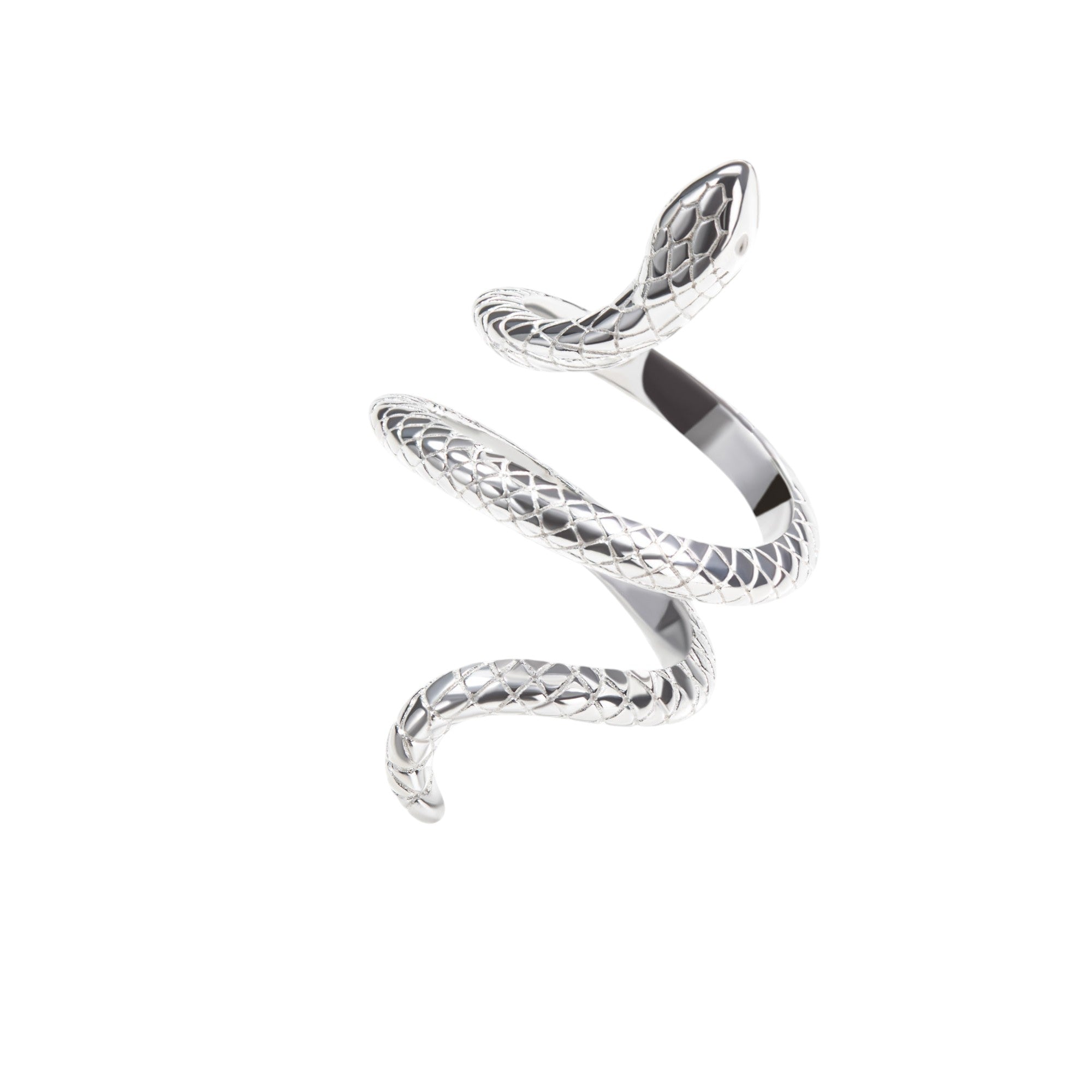 Vintage Snake Ring • Adjustable Snake Ring • 925 Sterling Silver