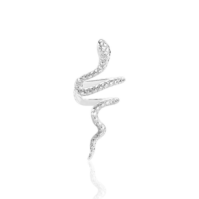 Schlange Ear Cuff • 925 Sterling SIlber