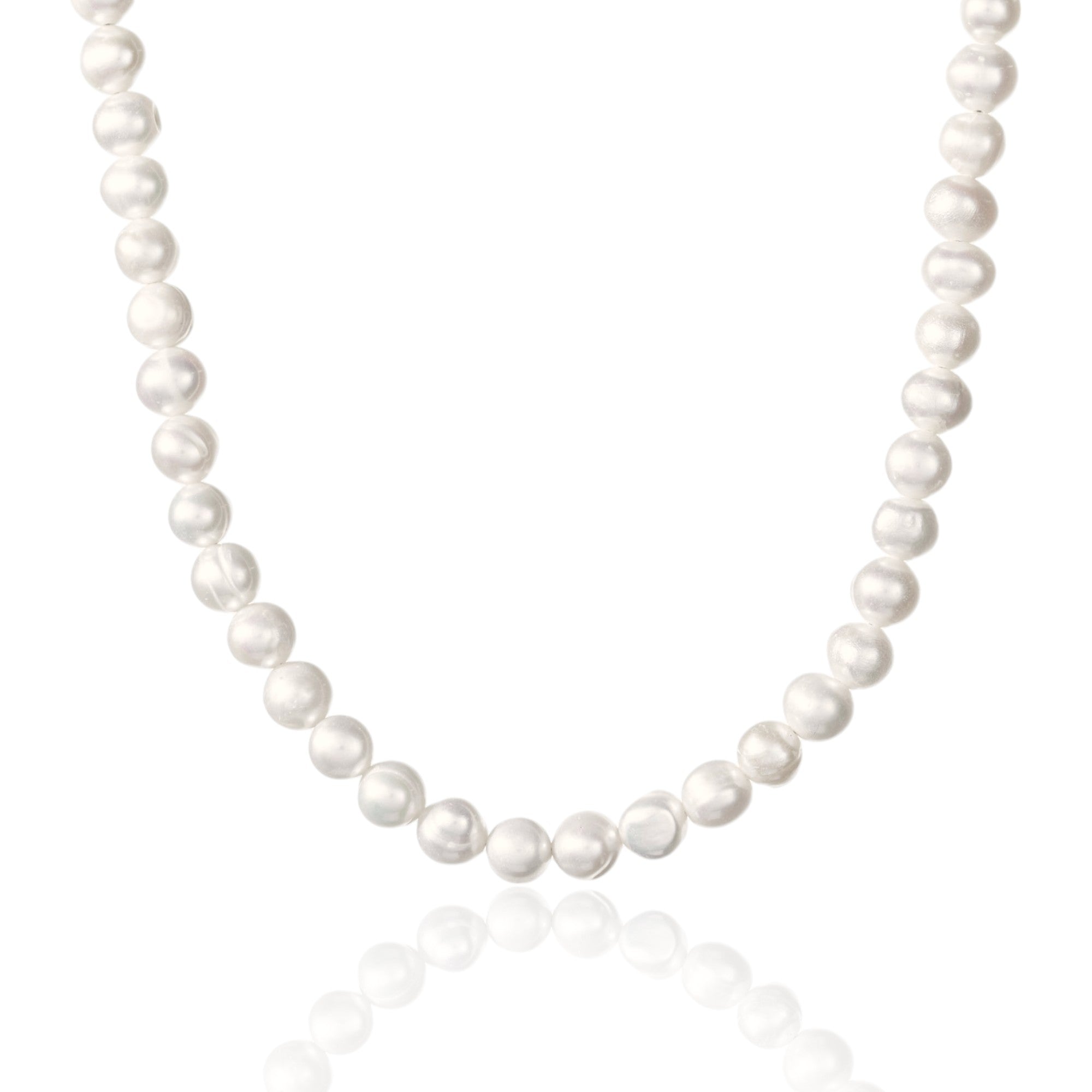 Freshwater Pearl Necklace • Natural pearl necklace