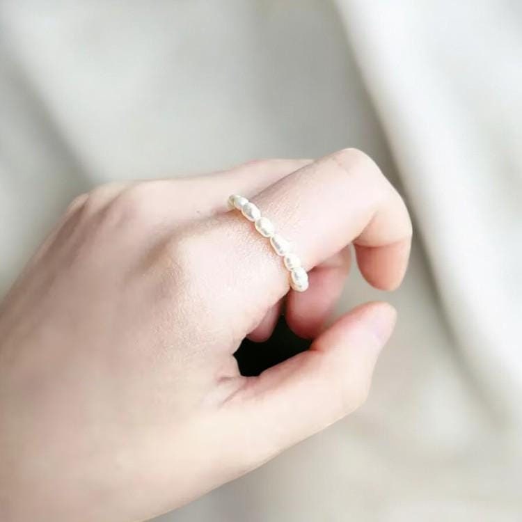 Pearl Ring • Handmade Pearl Ring