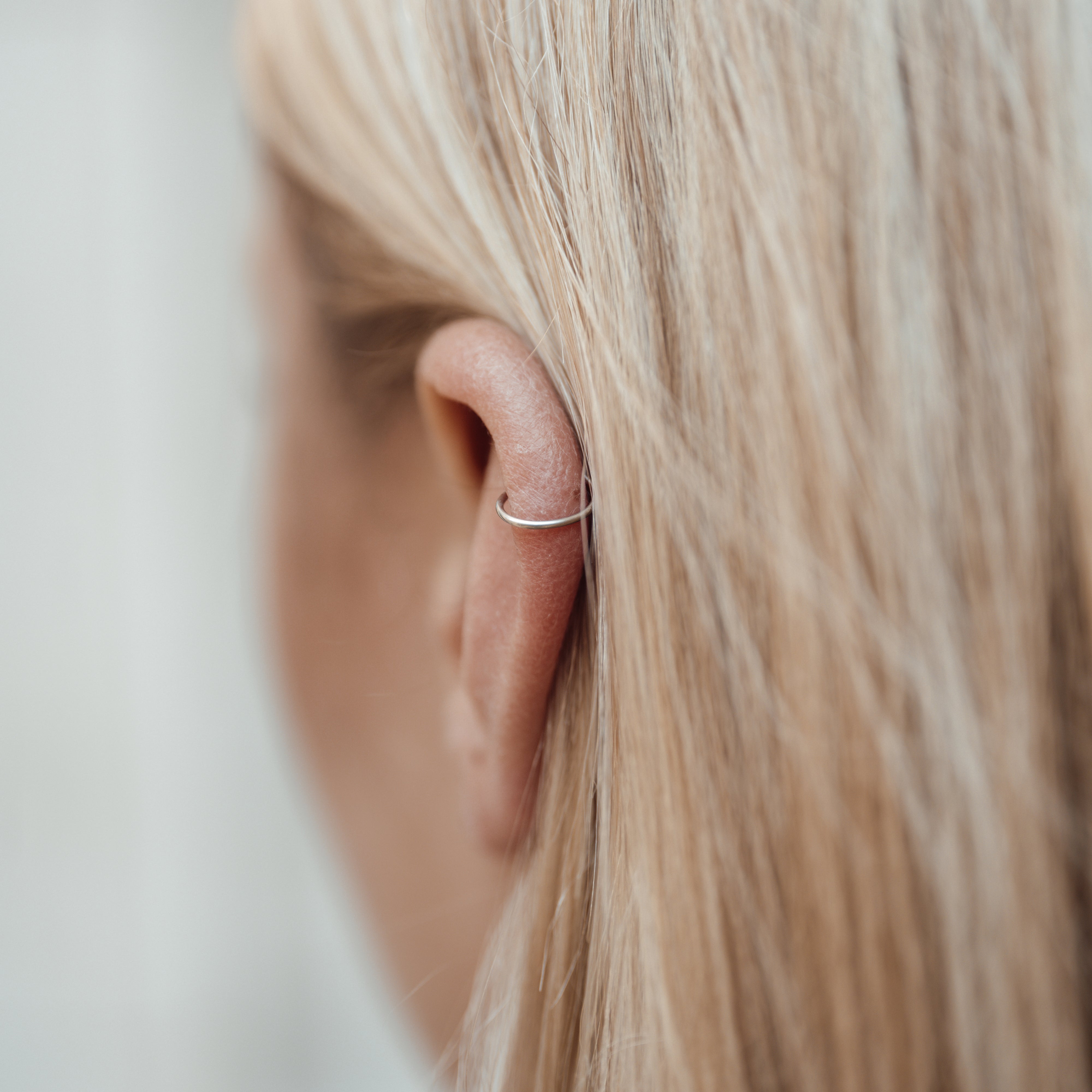 Hoop Ear Cuff • 925 Sterling Silber • 0,6-0,9 mm DickeVielringVielringHoop Ear Cuff • 925 Sterling Silber • 0,6-0,9 mm Dicke